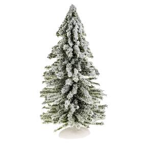 Nativity accessory, snowy fir tree H15cm
