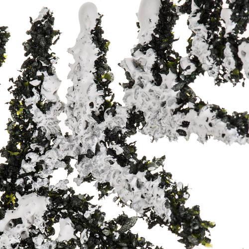 Árvore nevada h 15 cm 3