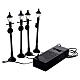 Lampioni a batteria SET 4 cm 10 s4