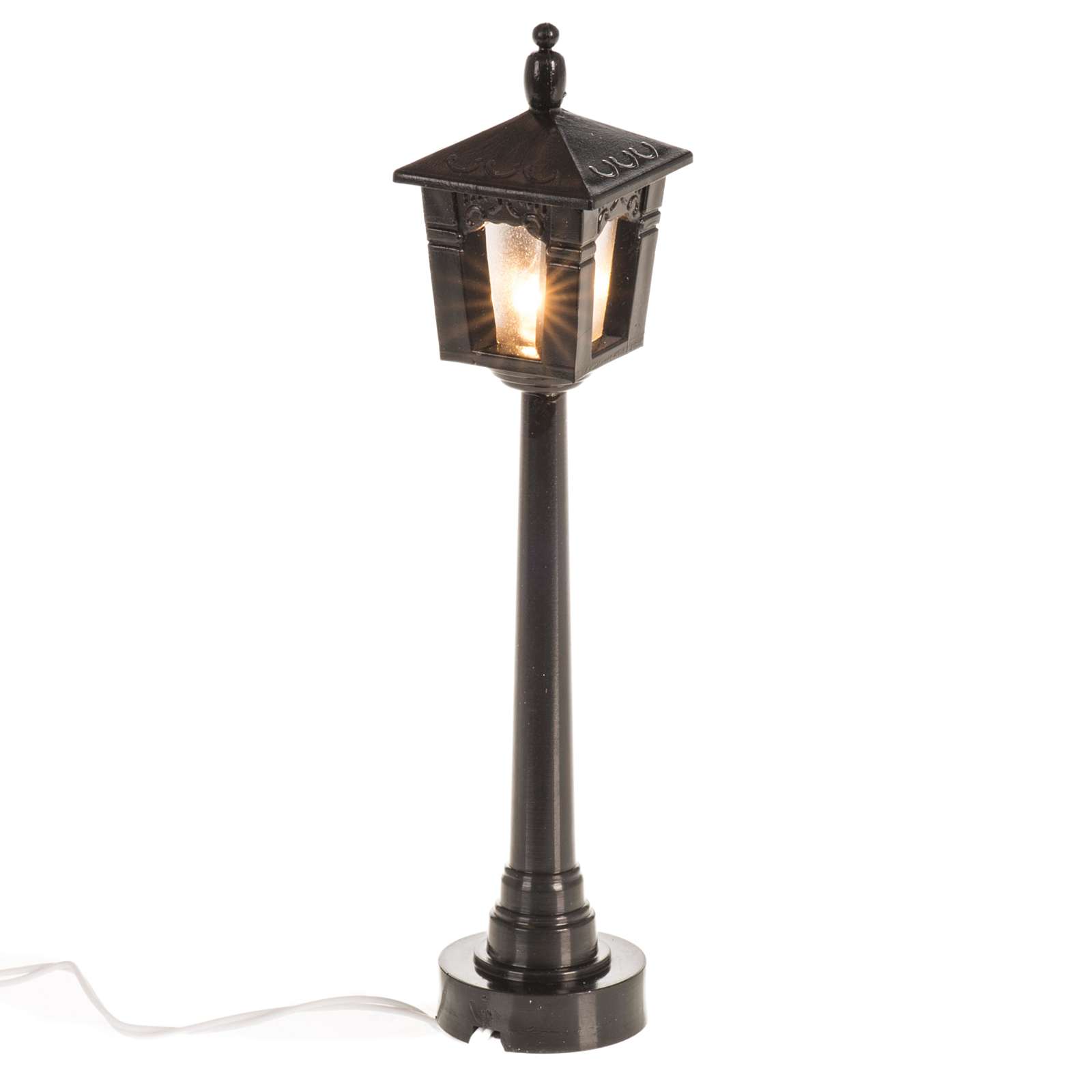 10 Réverbères Miniatures échelle HO/OO - Avec LED Et Résistances - 2