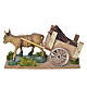 Boeuf avec chariot  milieu crèche s4