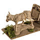 Nativity scene figurines, ox, cart s2
