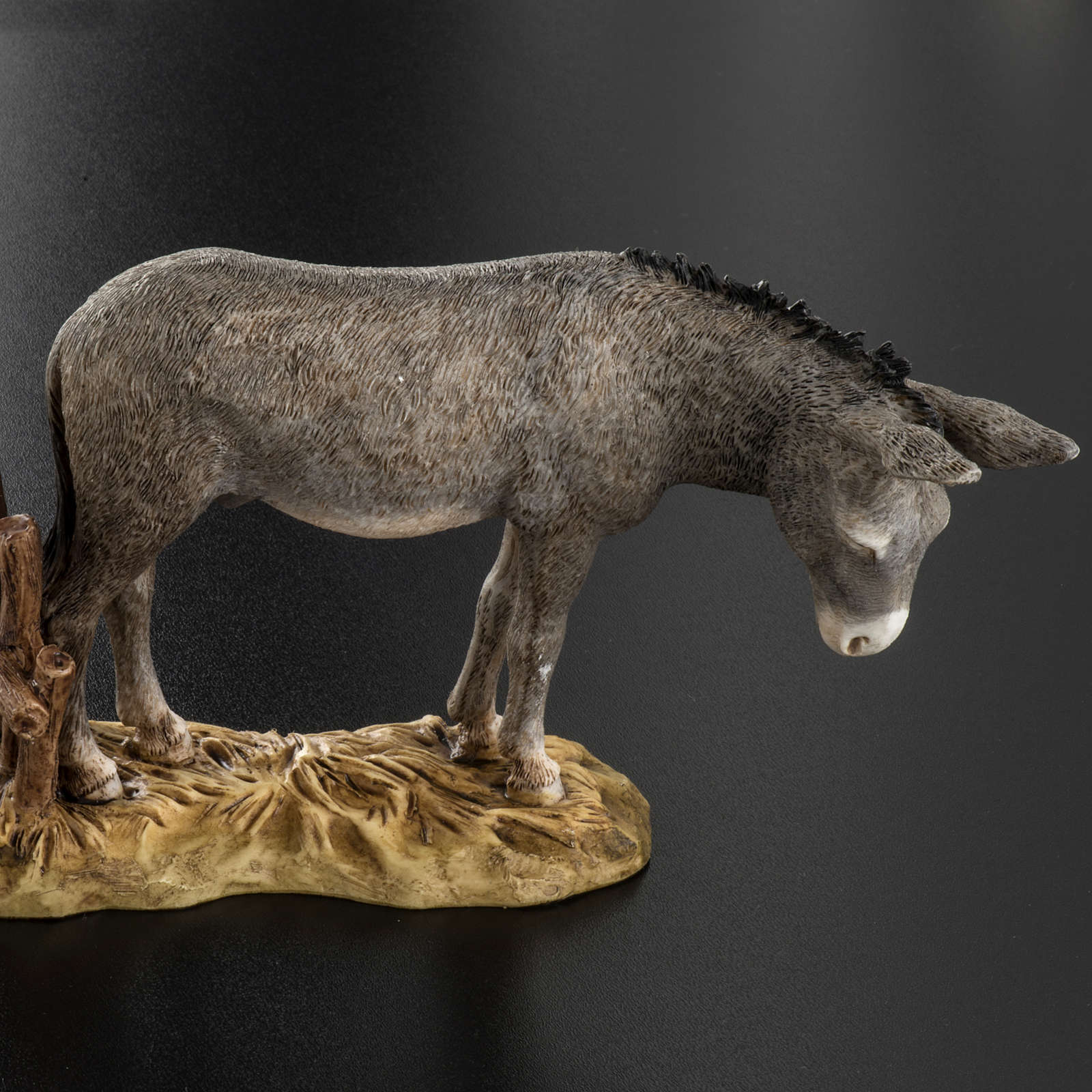 nativity donkey figurine