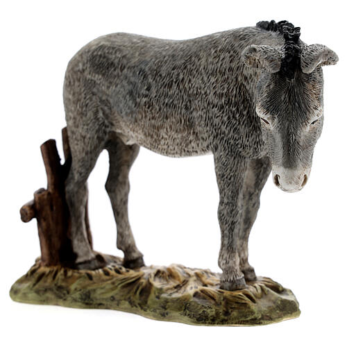Nativity scene figurine, donkey, 18cm by Landi 3