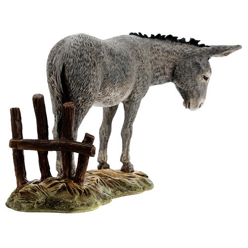 Nativity scene figurine, donkey, 18cm by Landi 6