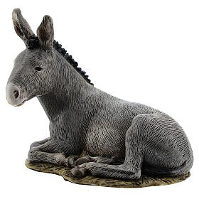Nativity scene figurine, donkey, 11cm by Landi