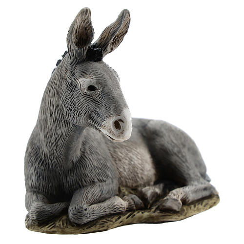 Nativity scene figurine, donkey, 11cm by Landi 3
