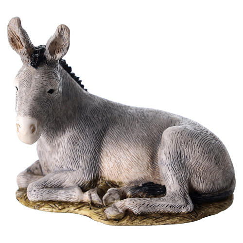 Nativity scene figurine, donkey, 11cm by Landi 1