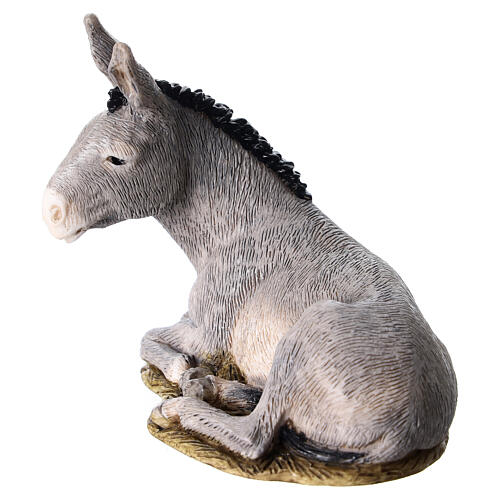 Nativity scene figurine, donkey, 11cm by Landi 2