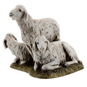 Nativity scene figurine, set of 3 sheep 11cm by Landi