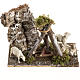 Nativity scene figurines, sheep and dog s1