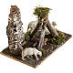 Nativity scene figurines, sheep and dog s2