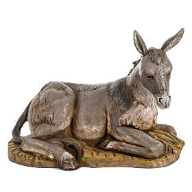 Animales para el pesebre: Asno pesebre Fontanini 45 cm. resina Animales para el pesebre: Asno pesebre Fontanini 45 cm. resina