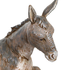 Animales para el pesebre: Asno pesebre Fontanini 45 cm. resina Animales para el pesebre: Asno pesebre Fontanini 45 cm. resina
