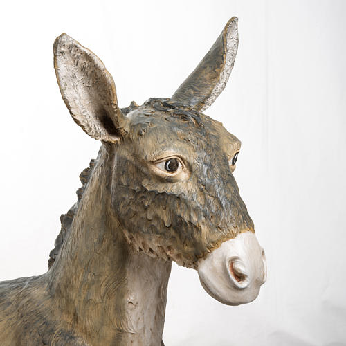 Donkey for nativities by Fontanini 180cm resin 2