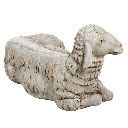 Sitting sheep for nativities by Fontanini 180cm resin 3