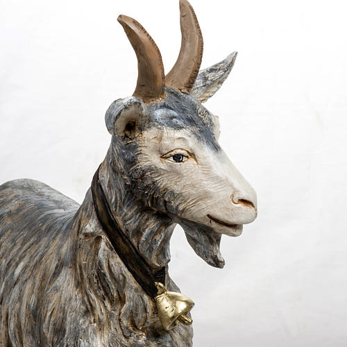 Standing goat for nativities by Fontanini 125cm resin 5