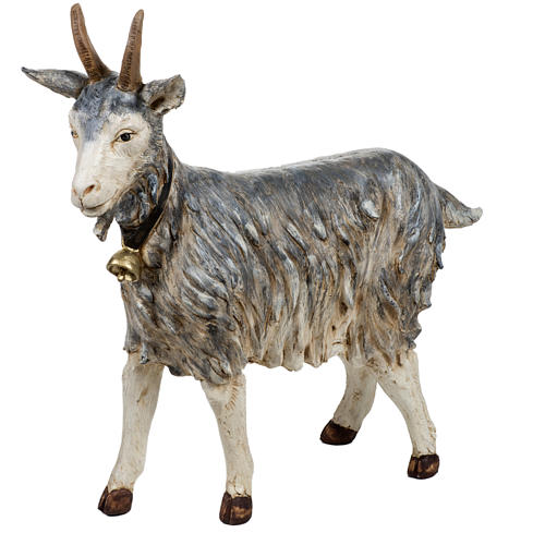 Standing goat for nativities by Fontanini 125cm resin 1