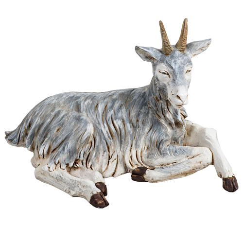 Sitting goat for nativities by Fontanini 125cm resin 1