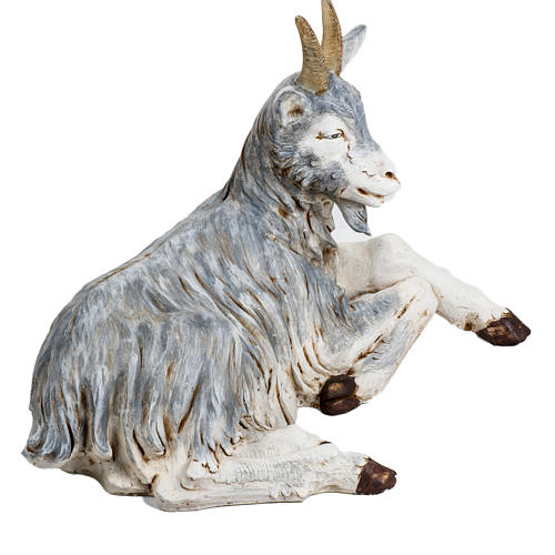 Sitting goat for nativities by Fontanini 125cm resin 4