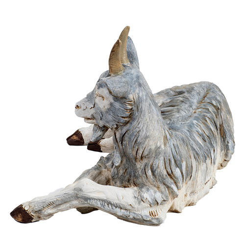 Sitting goat for nativities by Fontanini 125cm resin 3