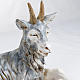 Sitting goat for nativities by Fontanini 125cm resin s2