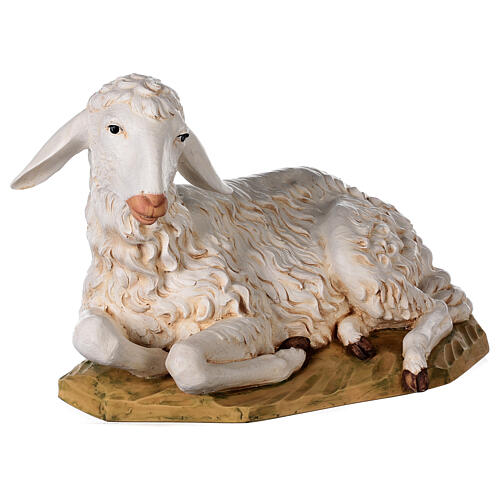 Sitting sheep for nativities by Fontanini 125cm resin 3