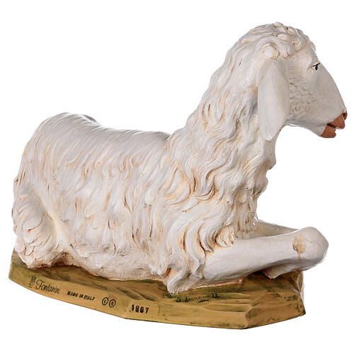 Sitting sheep for nativities by Fontanini 125cm resin 5