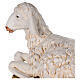 Sitting sheep for nativities by Fontanini 125cm resin s4