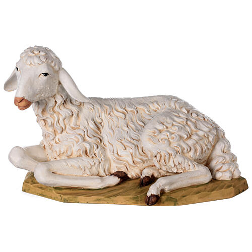 Owca leżąca 125 cm żywica Fontanini 1