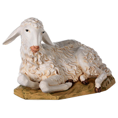 Owca leżąca 125 cm żywica Fontanini 3
