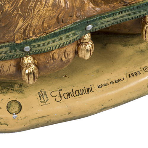 Camelo sentado 130x83x80 cm para presépio Fontanini com figuras de altura média 125 cm 8
