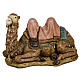 Camelo sentado 130x83x80 cm para presépio Fontanini com figuras de altura média 125 cm s1