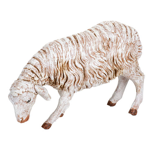 Mouton debout crèche Fontanini 65 cm résine 1