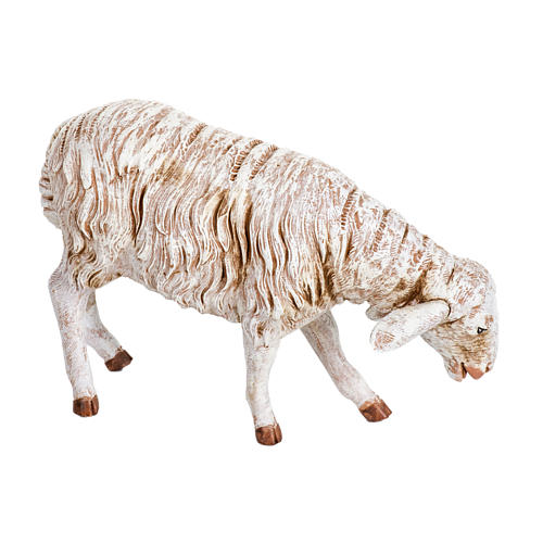 Mouton debout crèche Fontanini 65 cm résine 2