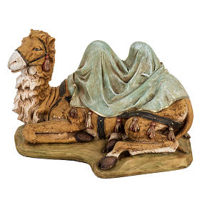 Camelo sentado para presépio Fontanini com figuras de altura média 52 cm