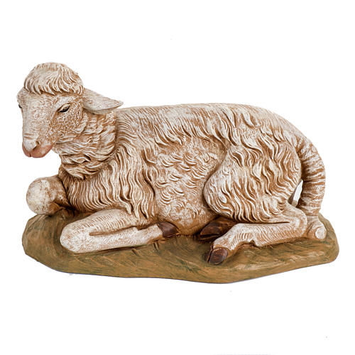 Owca leżąca do szopki Fontanini 52 cm 1