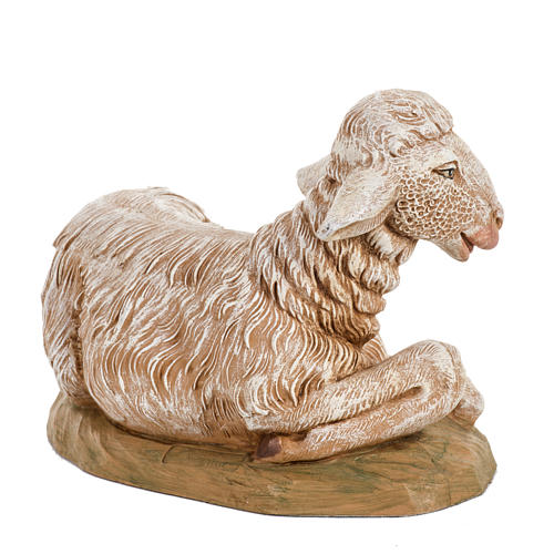 Owca leżąca do szopki Fontanini 52 cm 3