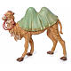 Camelo em pé PVC para Presépio Fontanini com figuras de altura média 30 cm s1