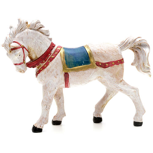 Cavallo bianco 12 cm Fontanini 1
