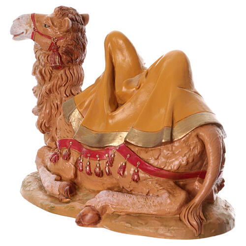 Camelo sentado 33x16x21 cm resina para Presépio Fontanini com figuras de altura média 30 cm 6