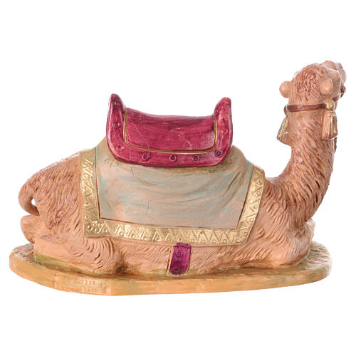 Camelo sentado para Presépio Fontanini com figuras de altura média 19 cm 4