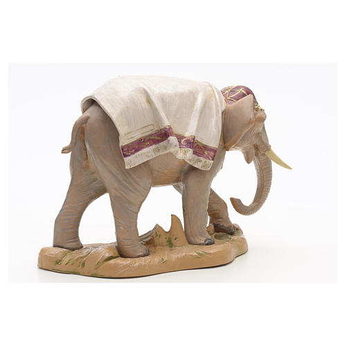 Elefante em pé 27x11x19,5 cm para Presépio Fontanini com figuras de altura média 19 cm 6