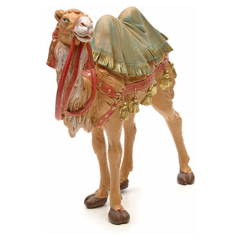 Camelo em pé para Presépio Fontanini com figuras de altura média 19 cm 4