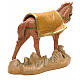 Cavalo castanho para Presépio Fontanini com figuras de altura média 19 cm s3