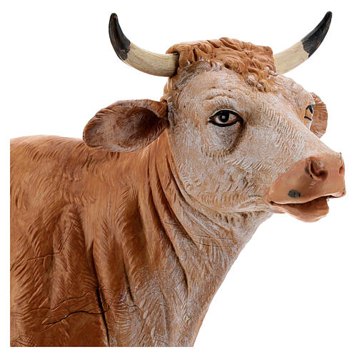 Vache debout crèche Fontanini 30 cm 2