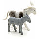 Nativity figurine, donkeys for shepherd measuring 6cm s2