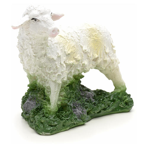 Nativity figurine, sheep in resin 18 cm 3