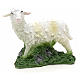 Nativity figurine, white sheep in resin 18 cm s1