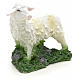 Nativity figurine, white sheep in resin 18 cm s3